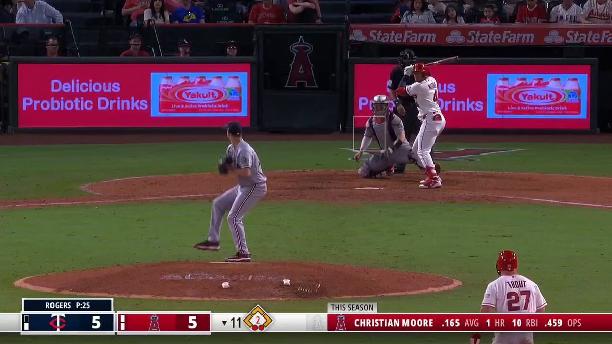 Christian Moore walk-off home run