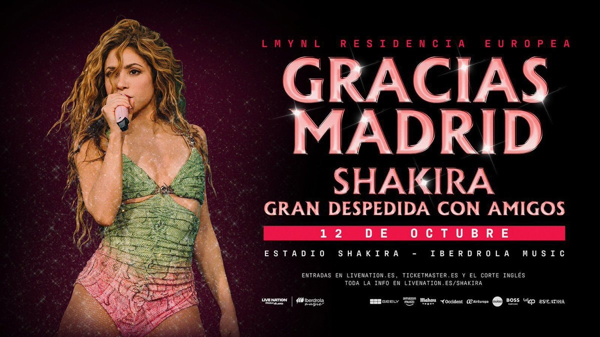 Shakira Madrid residency sold out