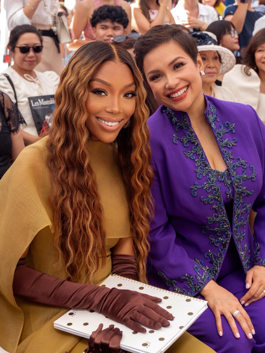 Brandy honors Lea Salonga at Hollywood Walk of Fame