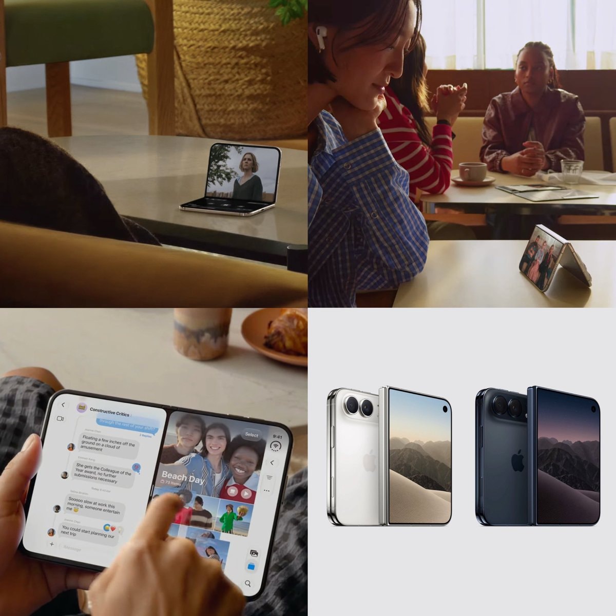 Apple foldable iPhone colors
