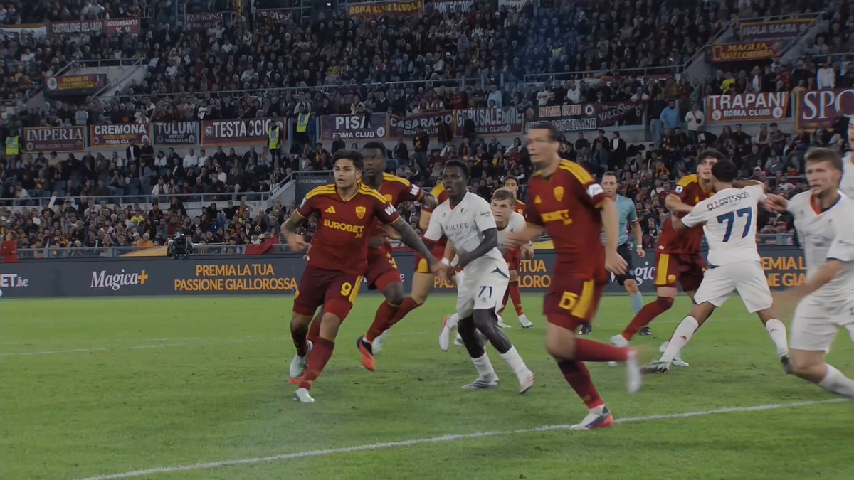 Santi Castro Roma goal