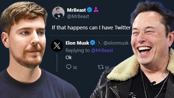 MrBeast Elon Musk X job