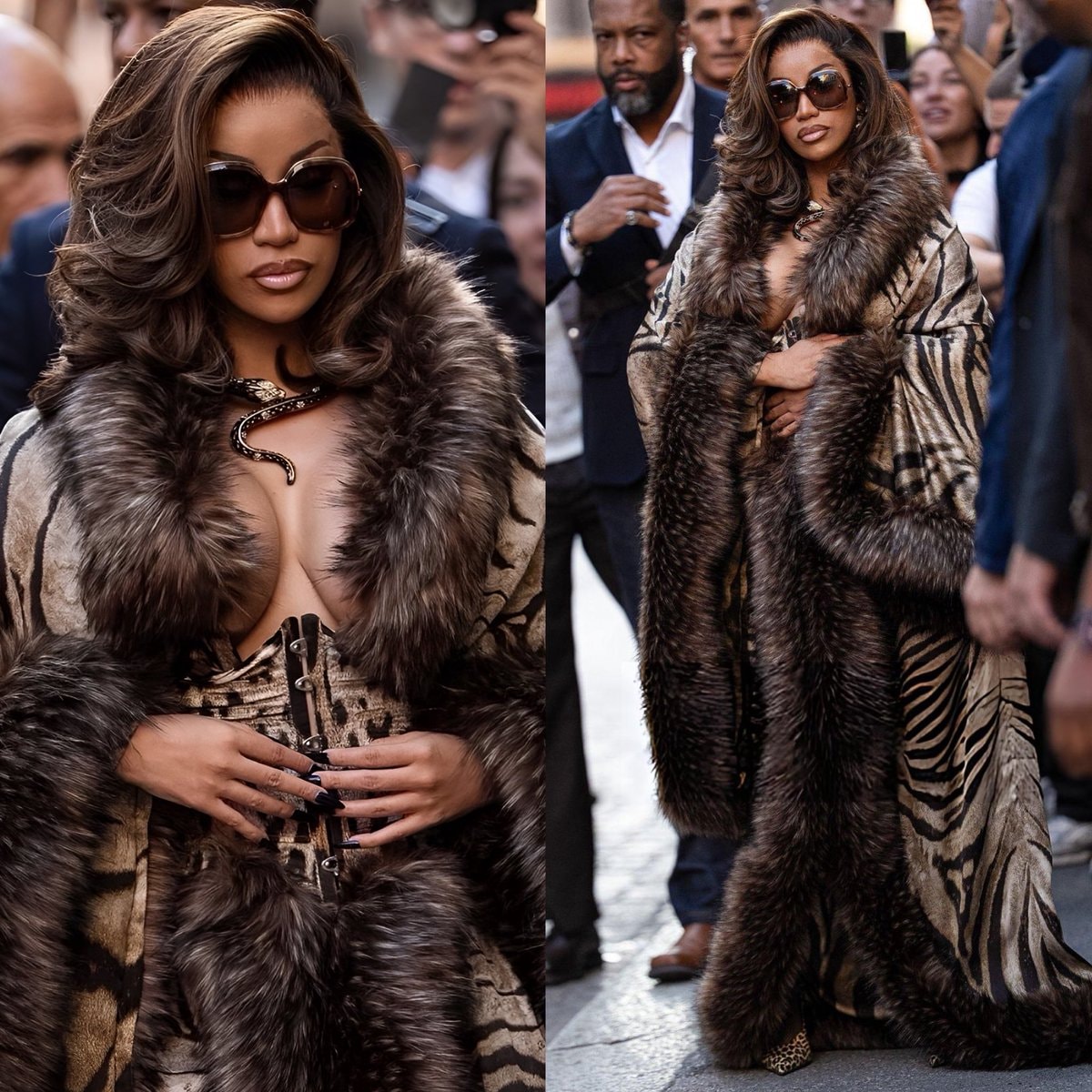 Cardi B at Roberto Cavalli ss'27
