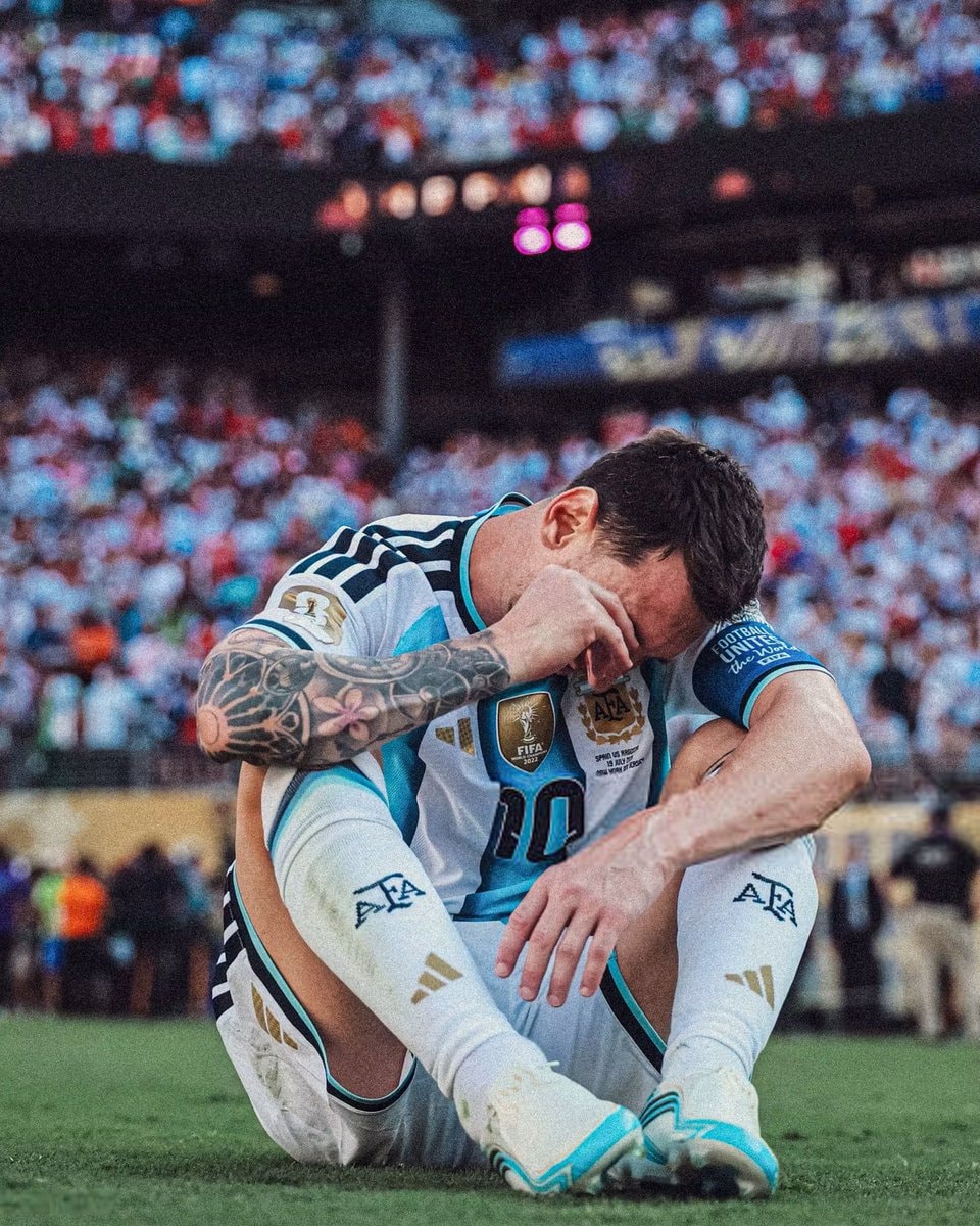 Messi emotional goodbye on the field