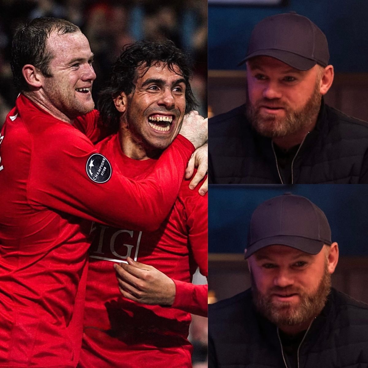 Wayne Rooney on Carlos Tevez Wayne Rooney on Carlos Tevez