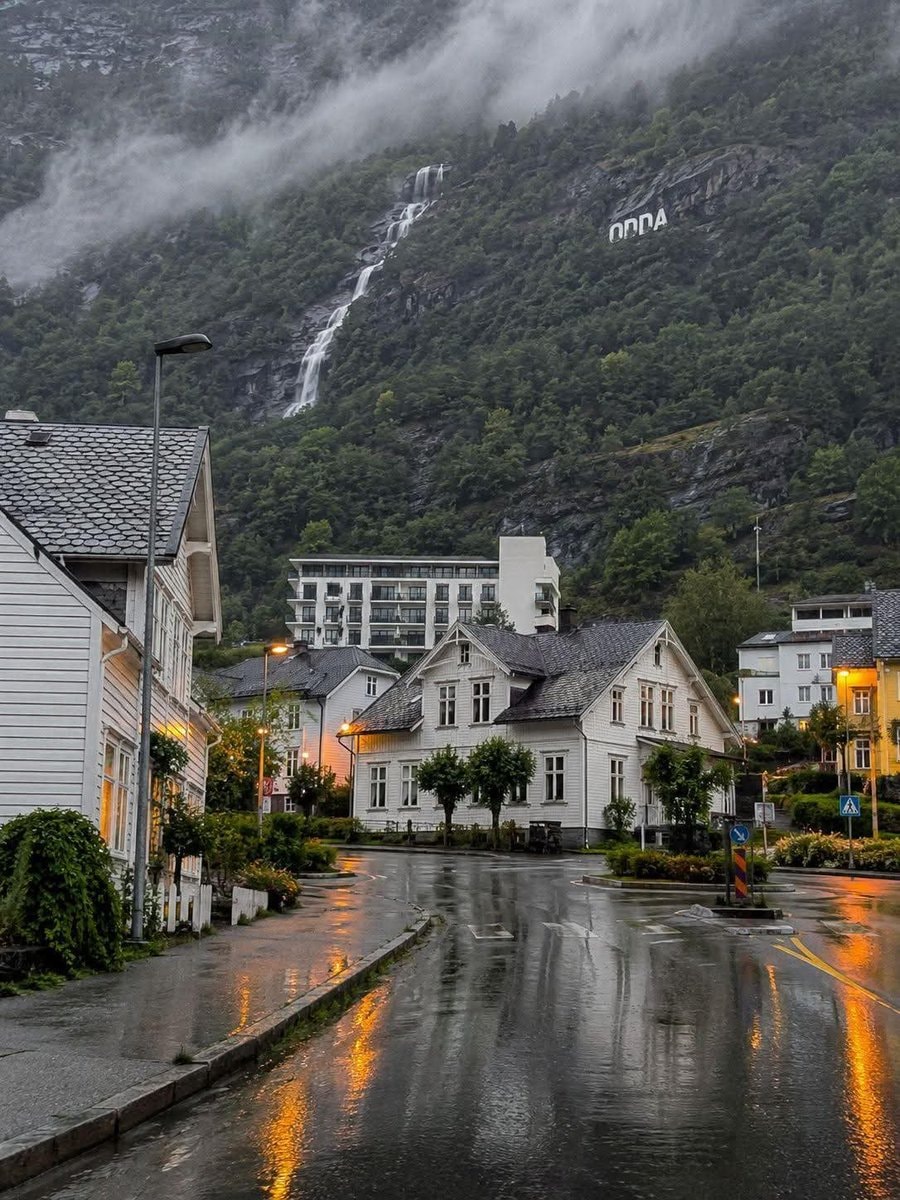 Rainy day in Norway