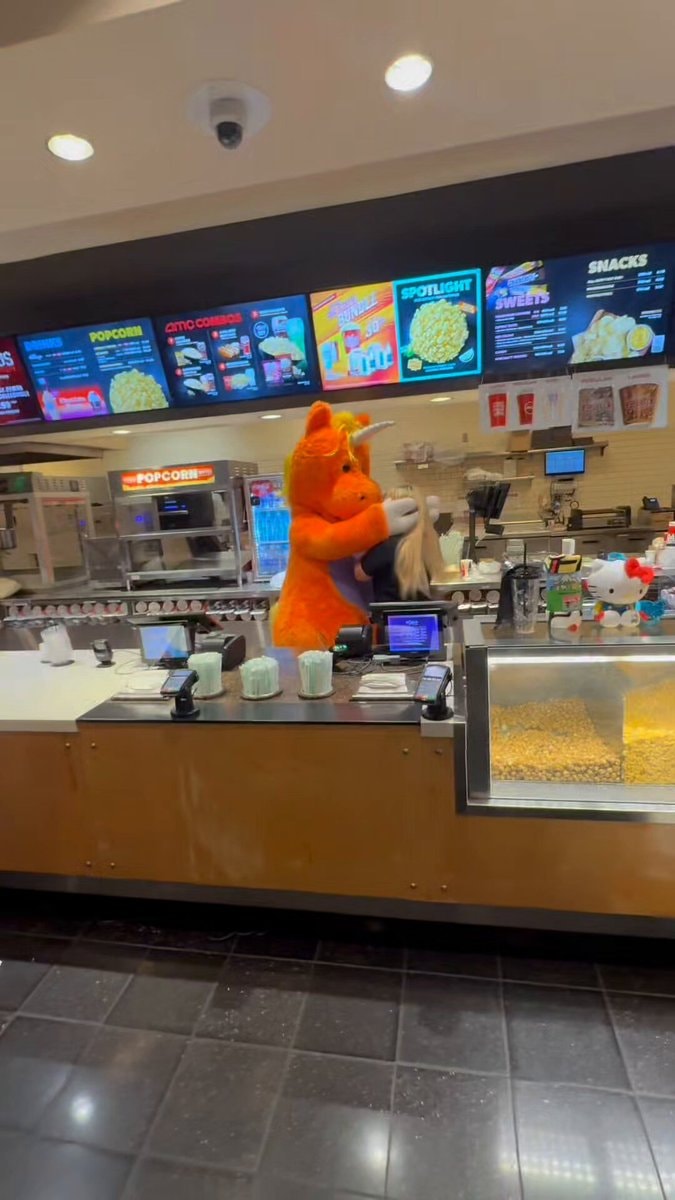 Buddy the Unicorn attacks theater employees