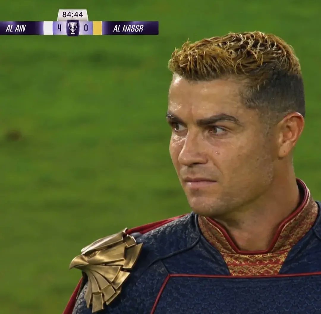 Cristiano Ronaldo as Homelander