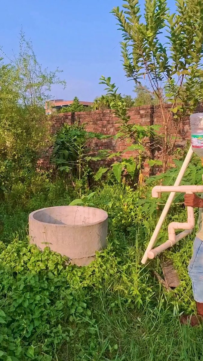 gravity water pump idea