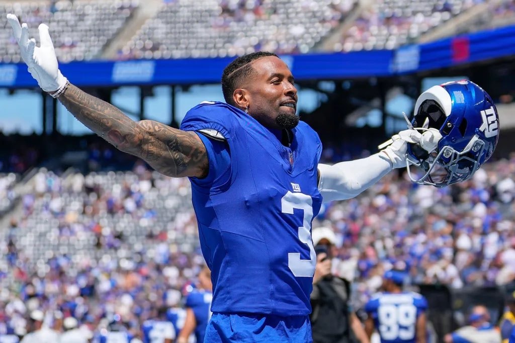 Odell Beckham Jr. Giants release