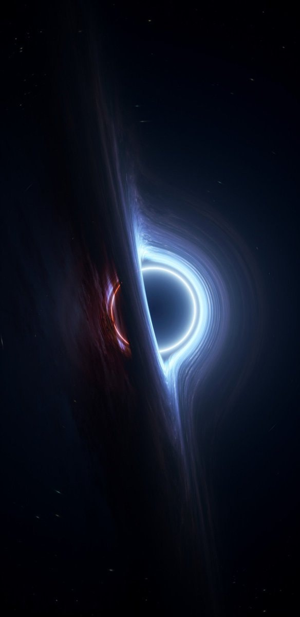 Black hole in space