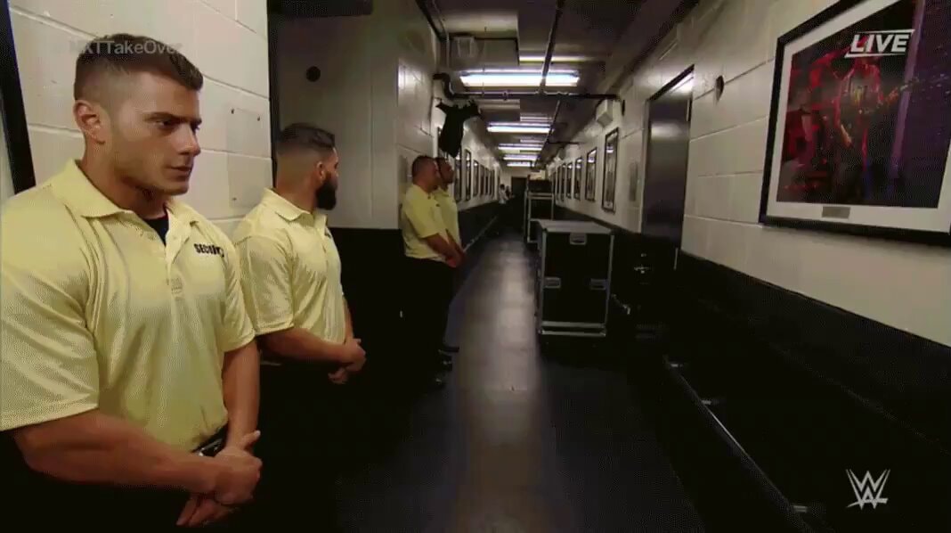 Samoa Joe pushes MJF at NXT TakeOver