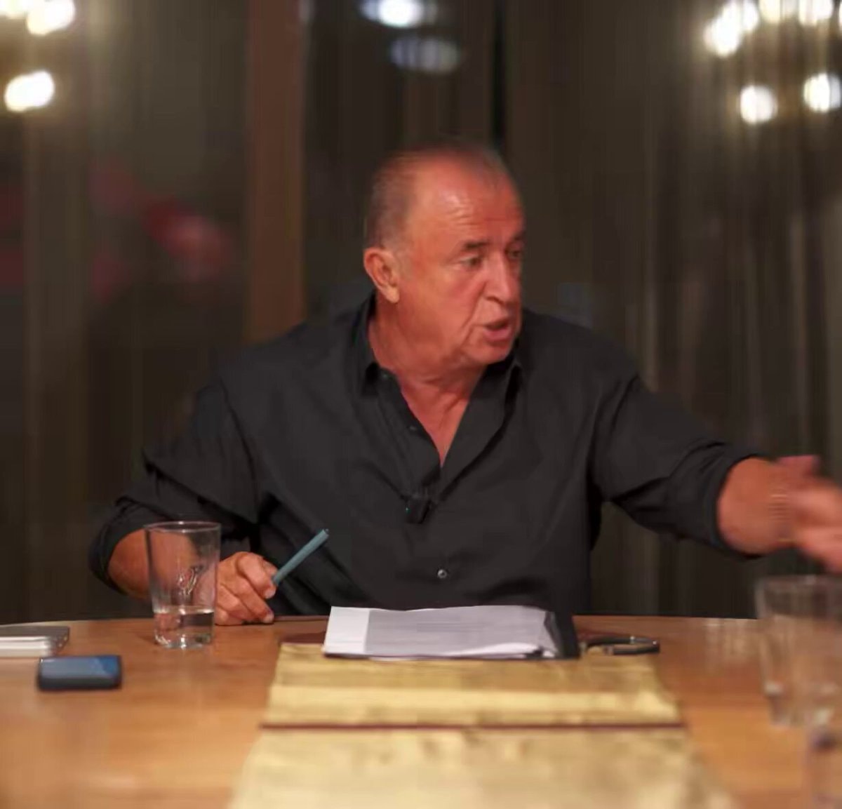 Fatih Terim on Beşiktaş squad