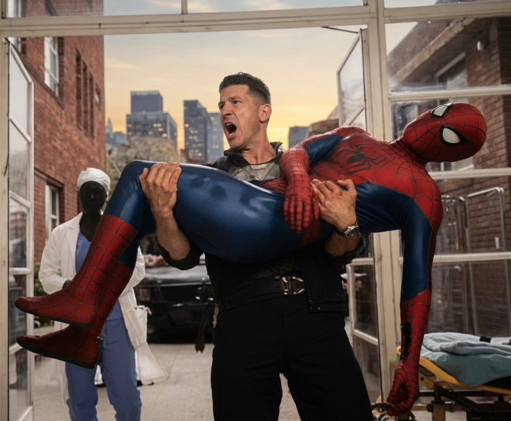 Punisher carries Spider-Man Brand New Day comparison (photo 2 of 2)