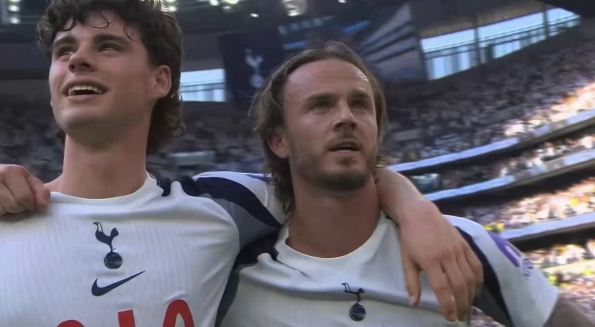Tottenham Hotspur players ahead of matchday
