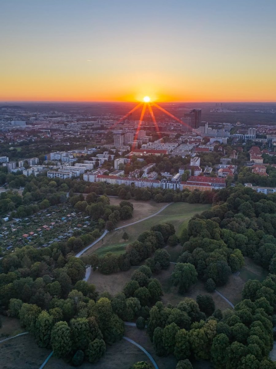 Munchen Germany aerial dusk (photo 2 of 2)