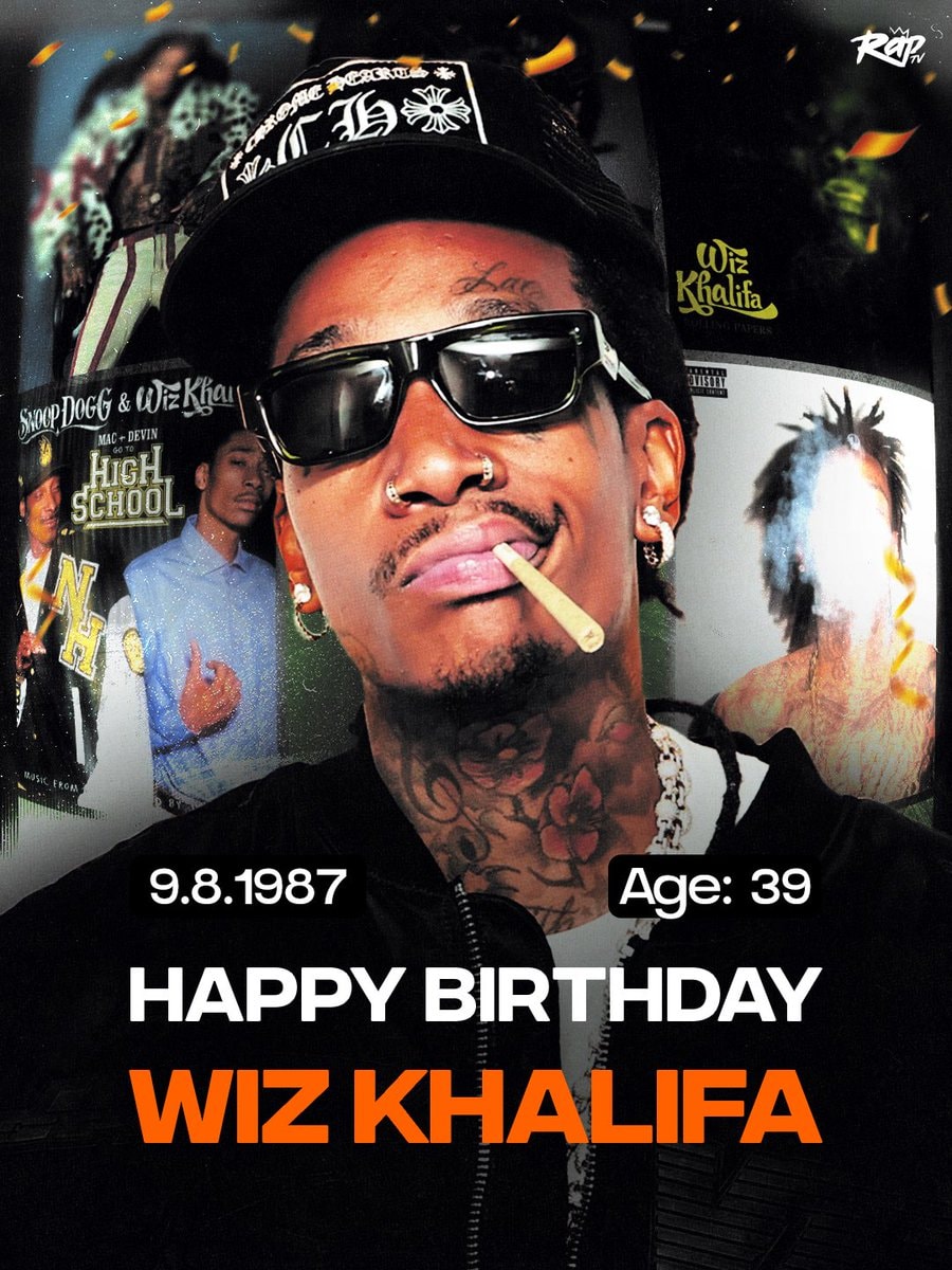 Wiz Khalifa 39th Birthday