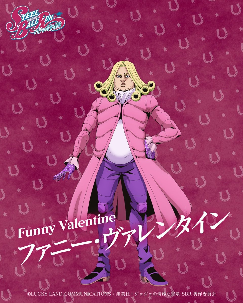 JoJo's Bizarre Adventure Steel Ball Run premiere