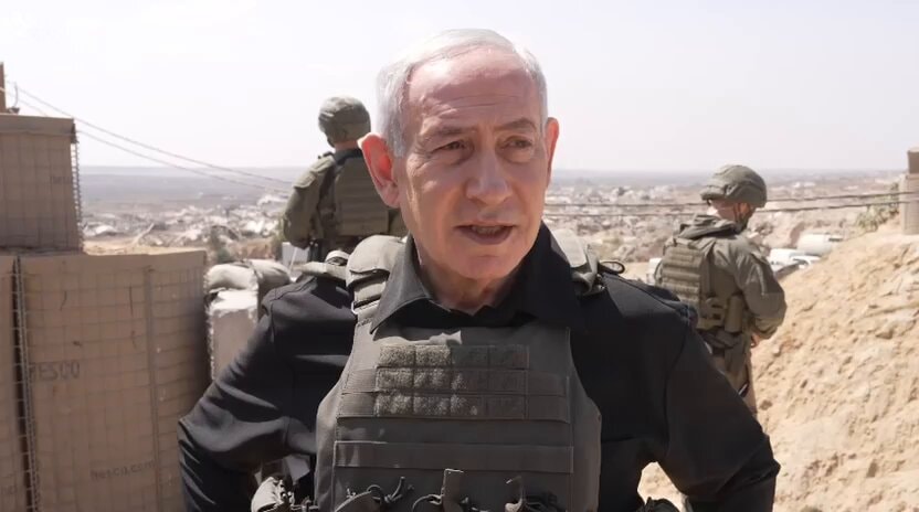 Netanyahu Gaza visit 60% claim