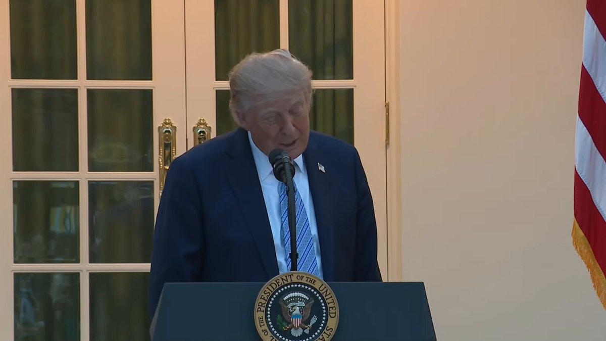 Trump shoutout to Doug Burgum at White House