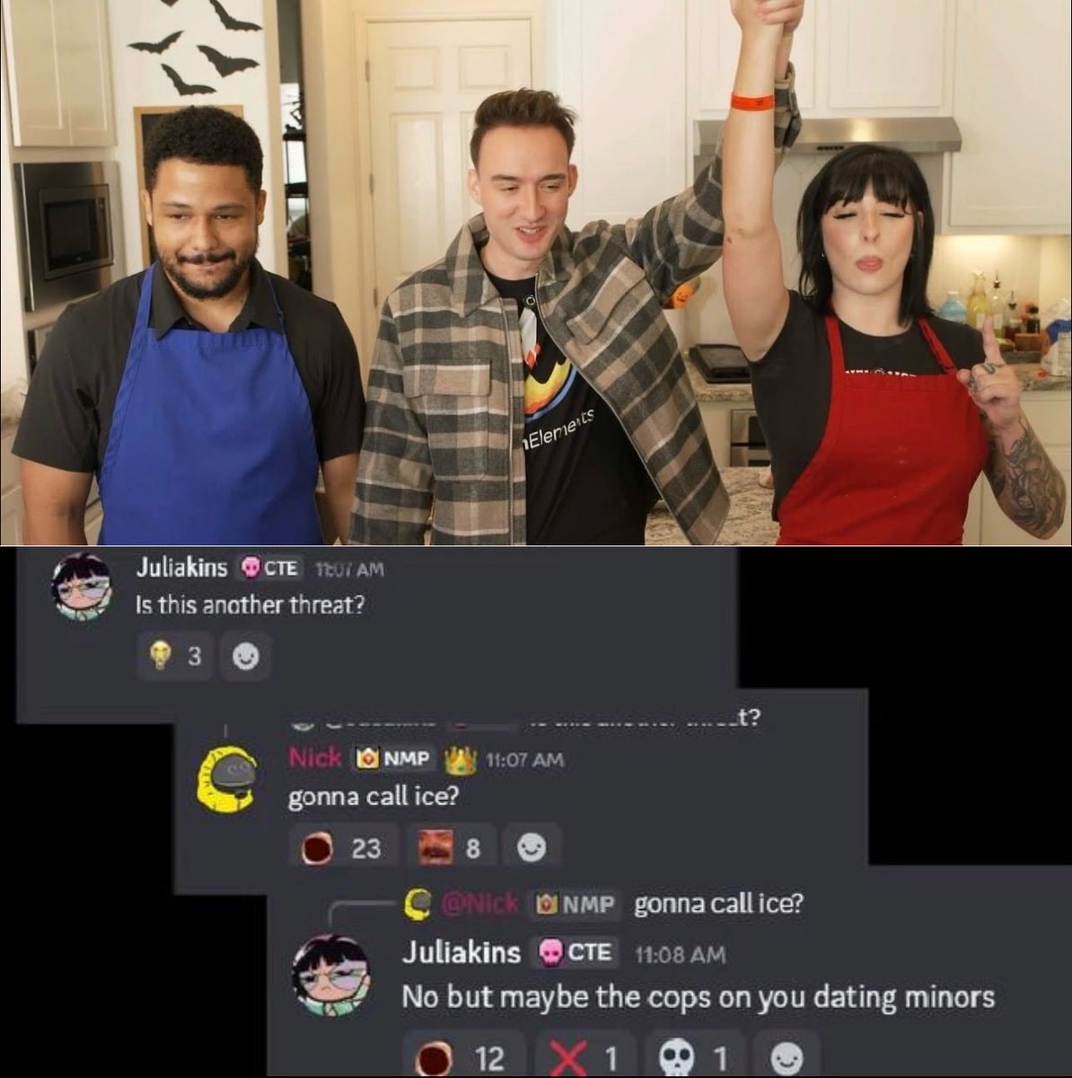 Nmplol Juliakins Discord clash