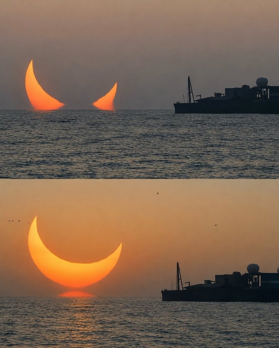 Elias Chasiotis Solar Eclipse Sunrise