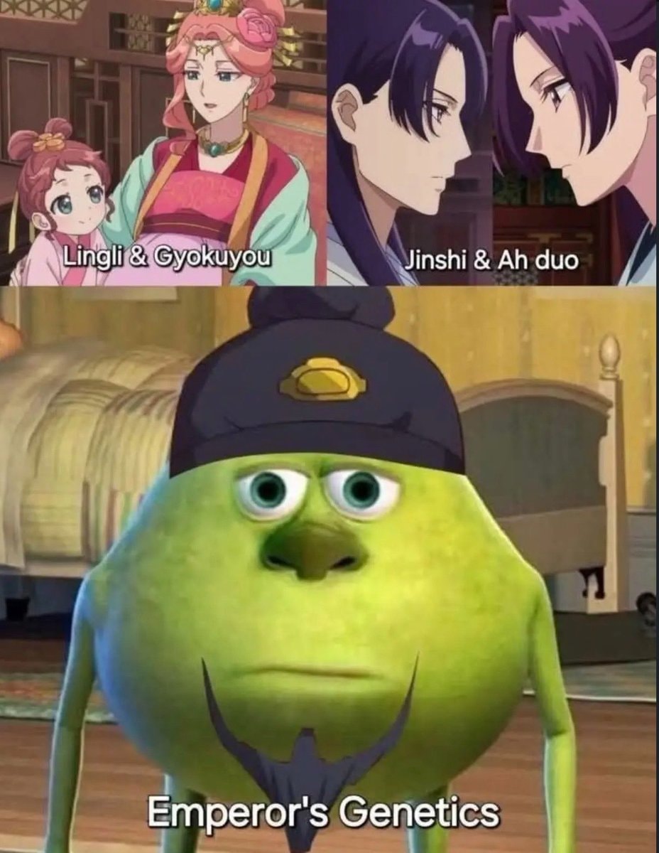 Lingli & Gyokuyou Jinshi & Ah duo Mike Wazowski Emperor's Genetics