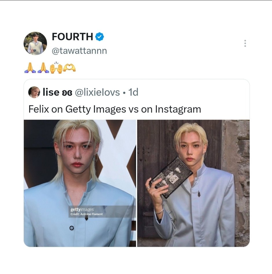 Fourth Nattawat Stray Kids Felix viral photos (photo 2 of 2)