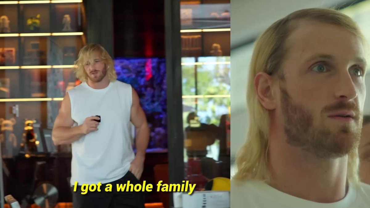 Logan Paul new haircut
