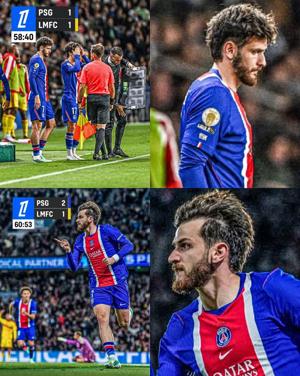 Kvaratskhelia PSG goal vs Le Mans