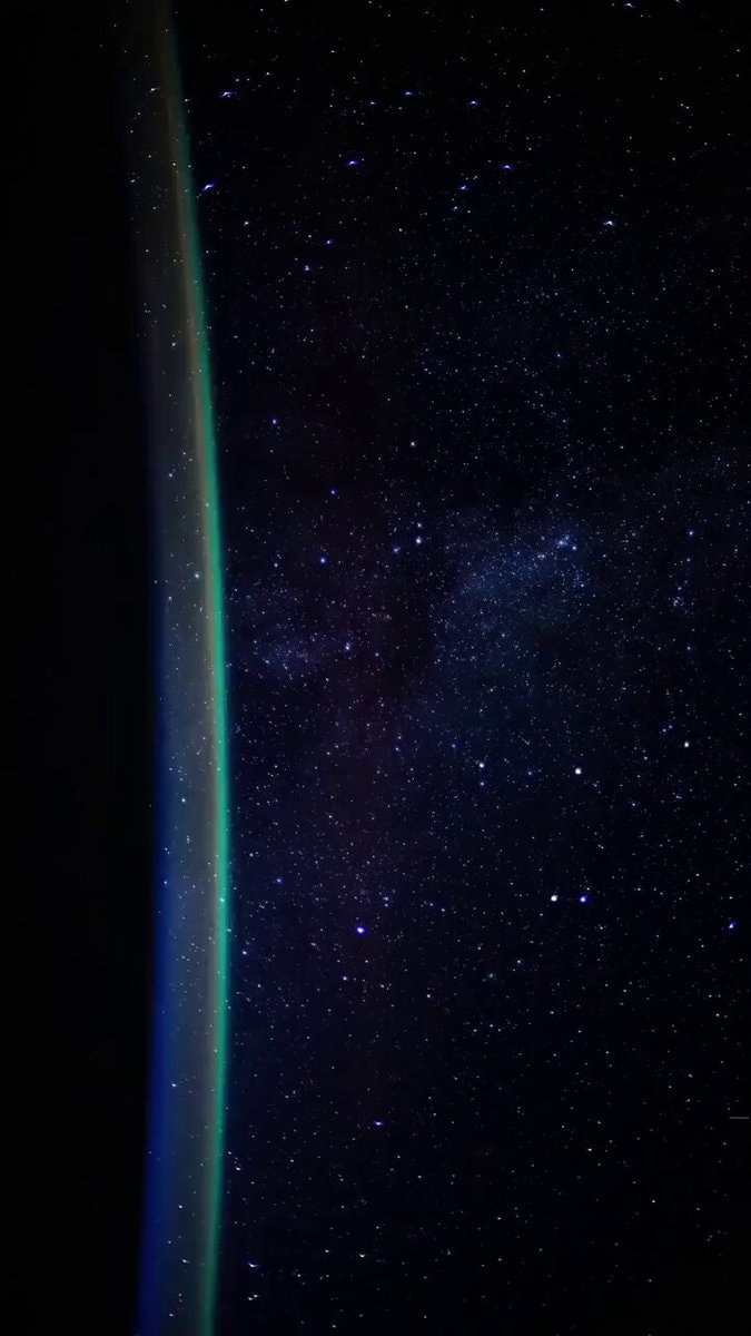 Earth night view International Space Station