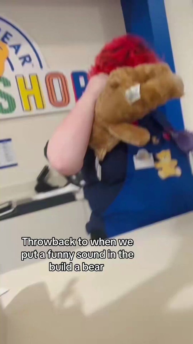 Build-A-Bear inappropriate sound throwback