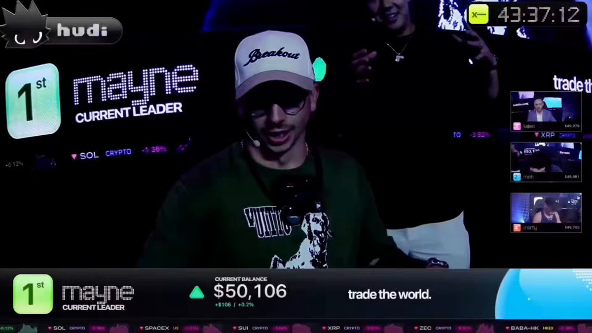 Trader Mayne Hudi win