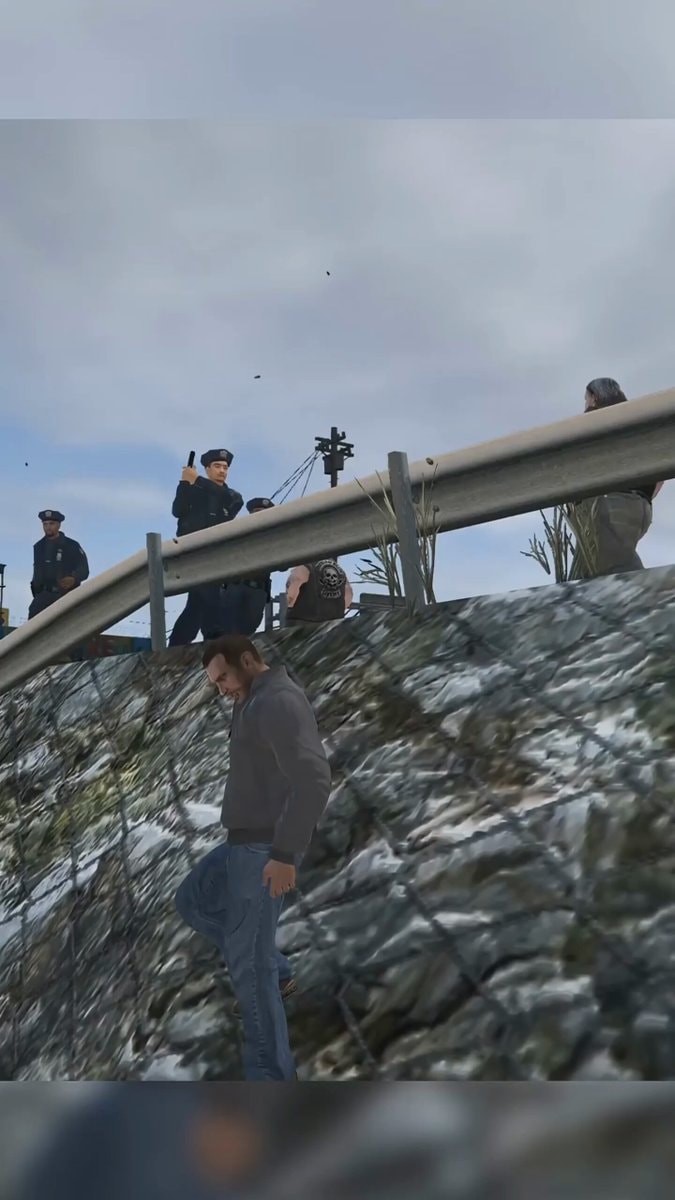 Niko Bellic cop trick GTA
