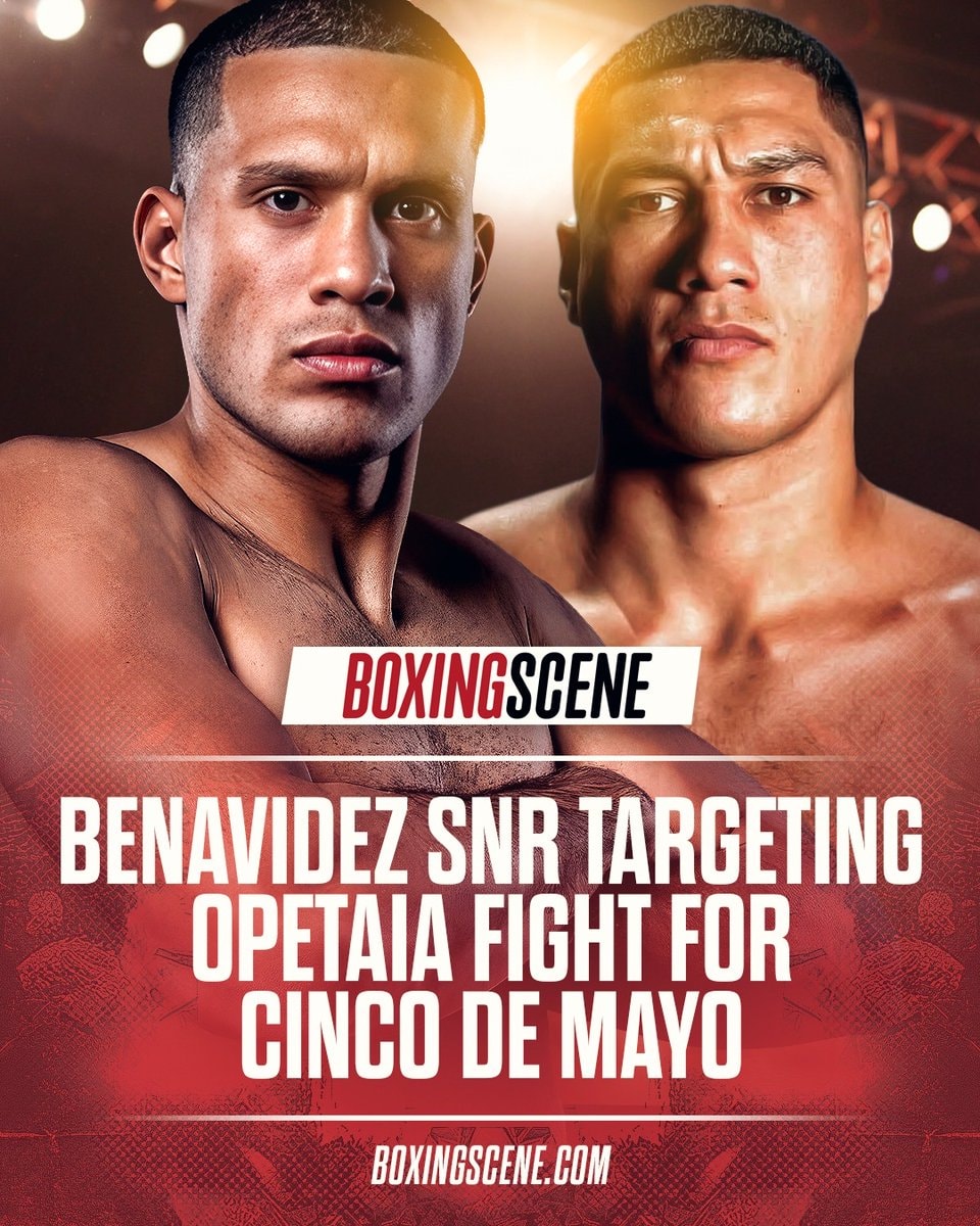 Benavidez vs Opetaia Cinco de Mayo talks Benavidez vs Opetaia Cinco de Mayo talks