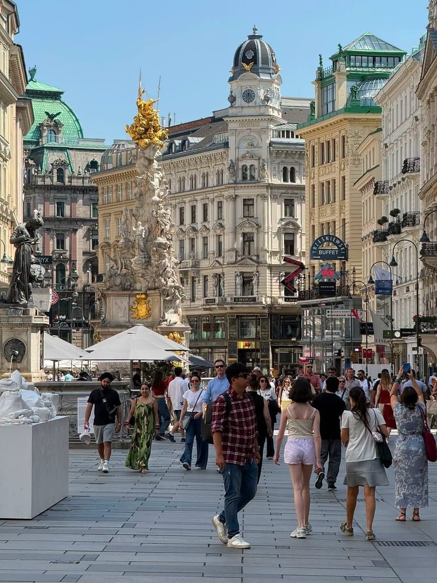 Vienna Austria street scene