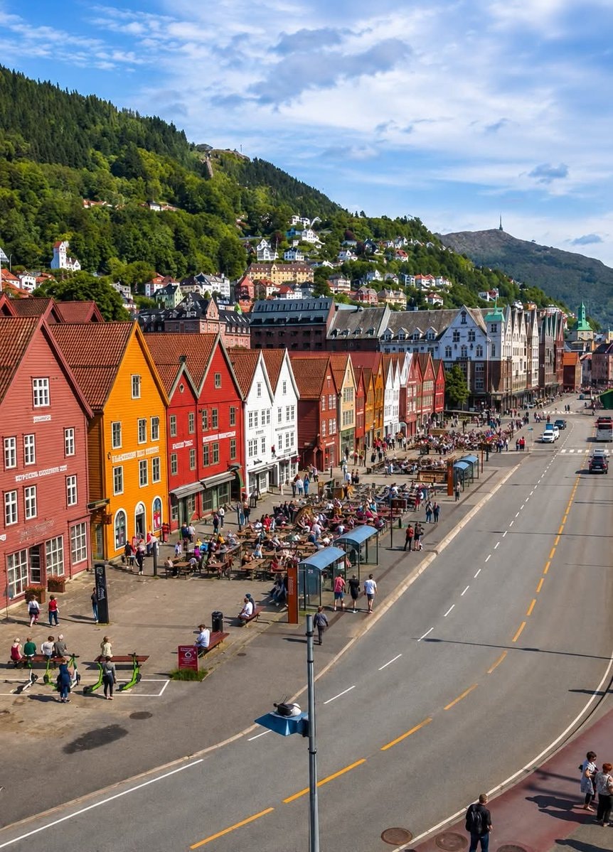 Bergen Norway street view