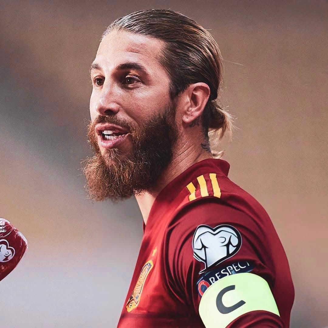 Sergio Ramos and the legends he played with