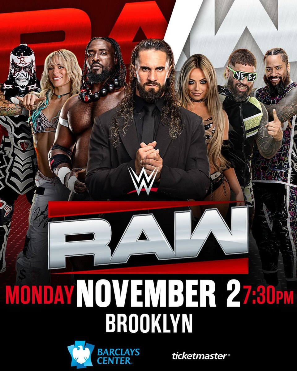 WWE RAW November 2 Crown Jewel Netflix