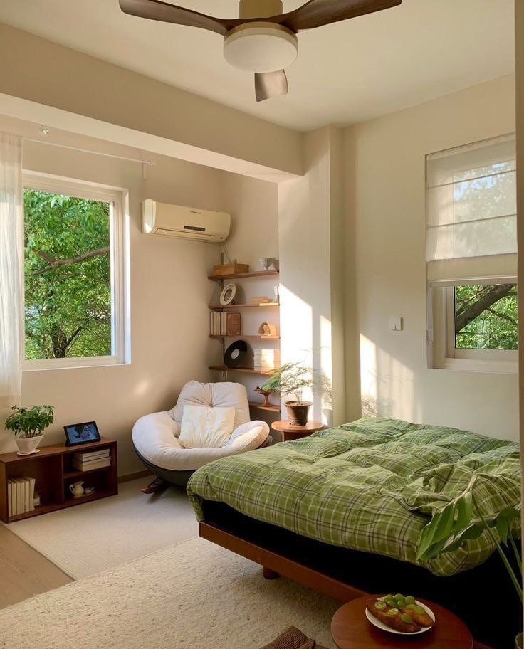 cozy bedroom scene