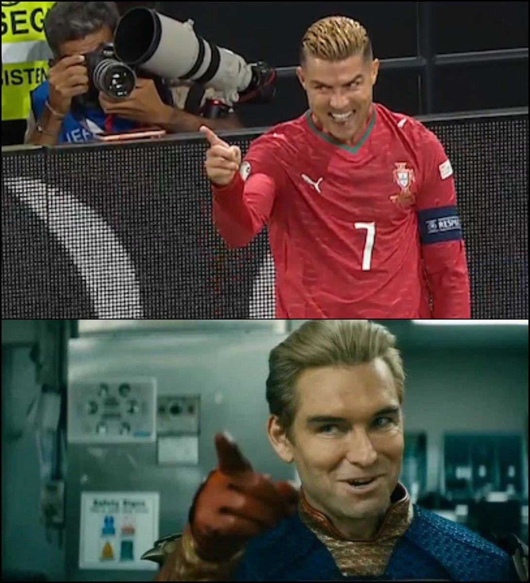 Ronaldo as Homelander
