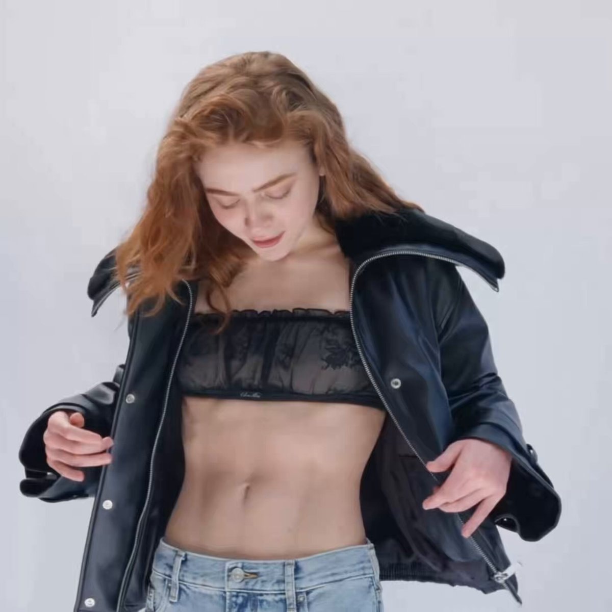 red hair fashion shot
