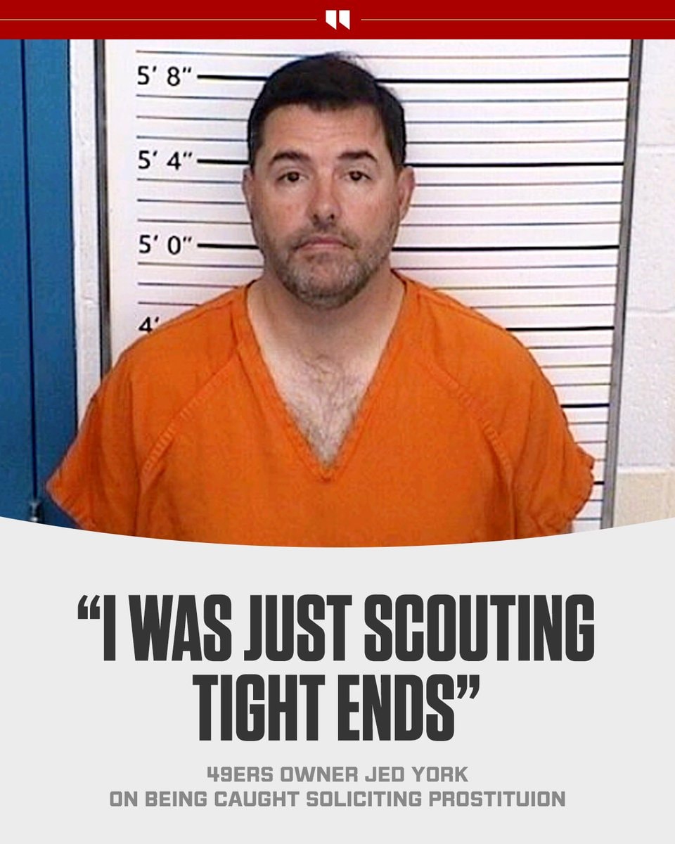Jed York mugshot