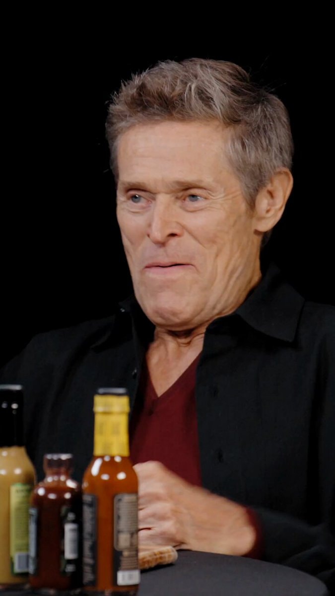 Willem Dafoe on Hot Ones