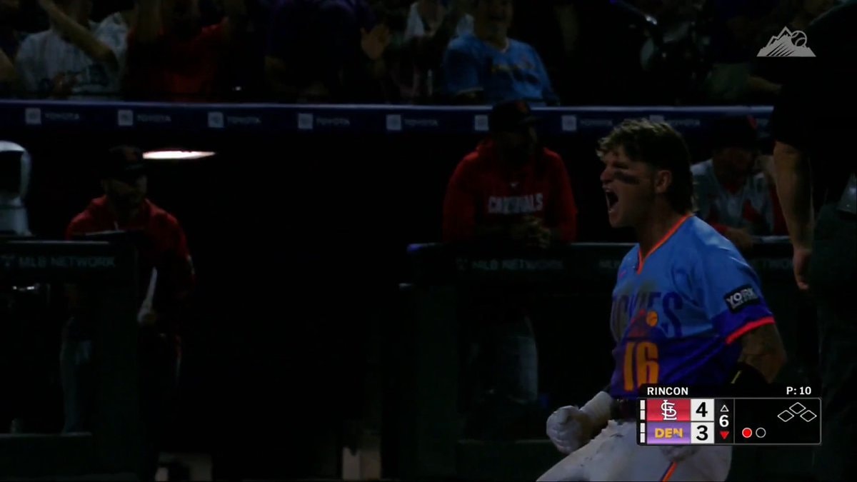 Cole Carrigg inside-the-park home run