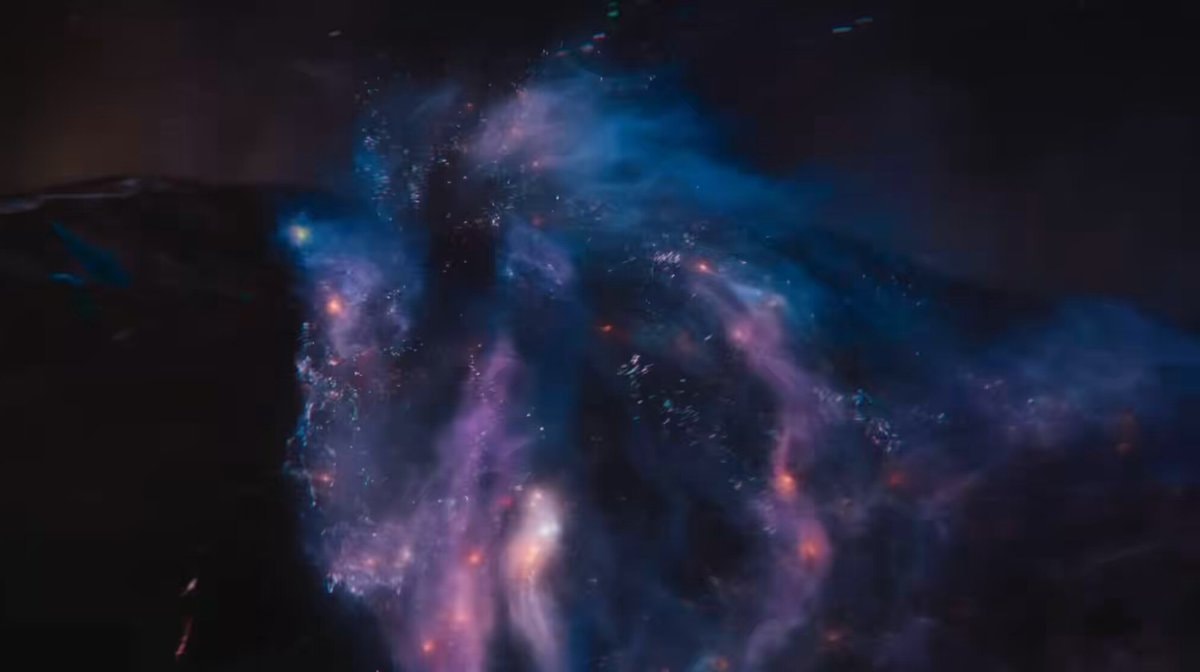 Aslan creating Narnia in Greta Gerwig's NARNIA