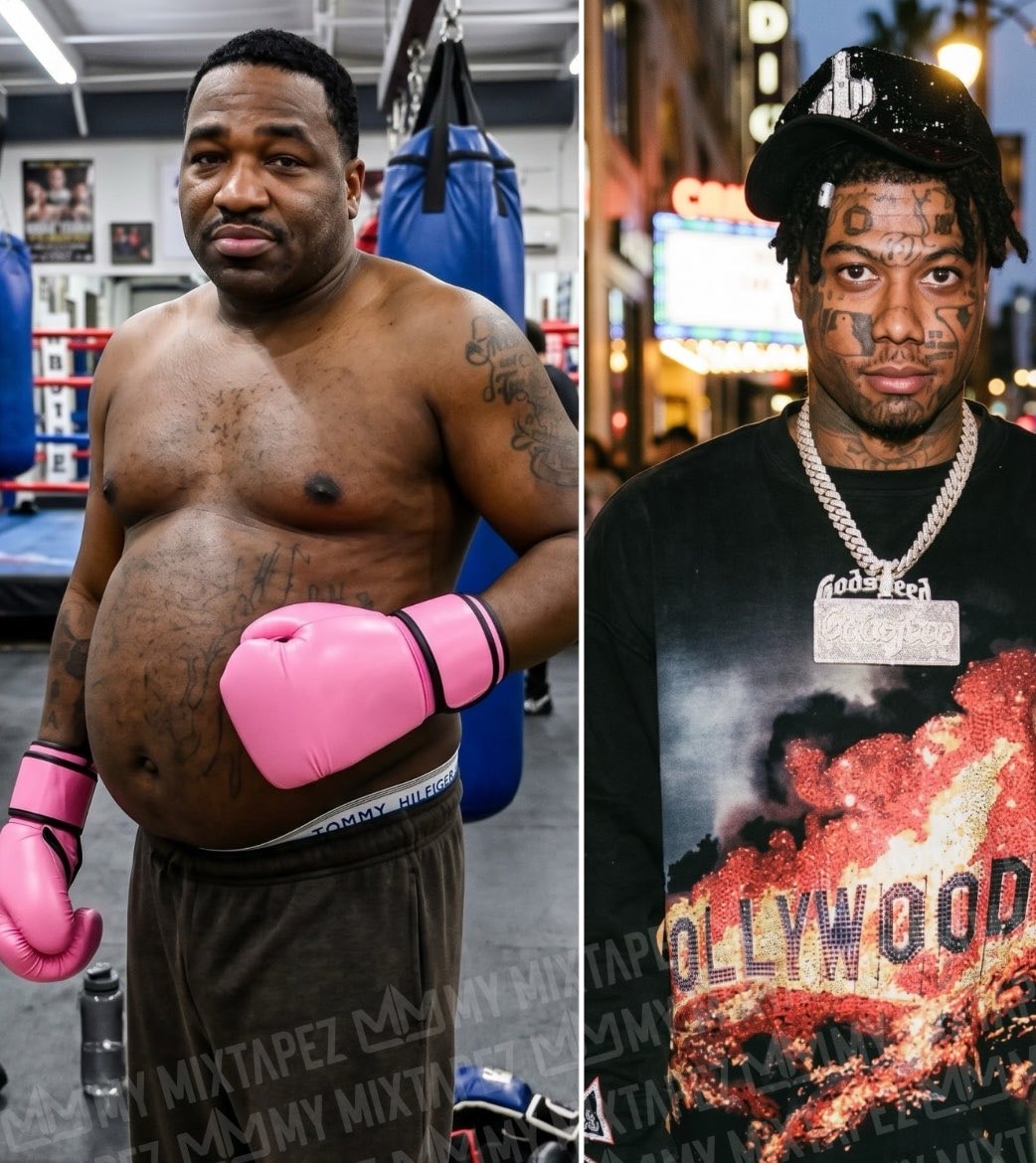 Blueface vs Adrien Broner boxing match