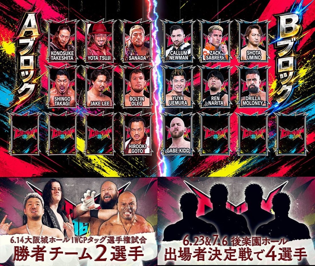 G1 Climax participants announced