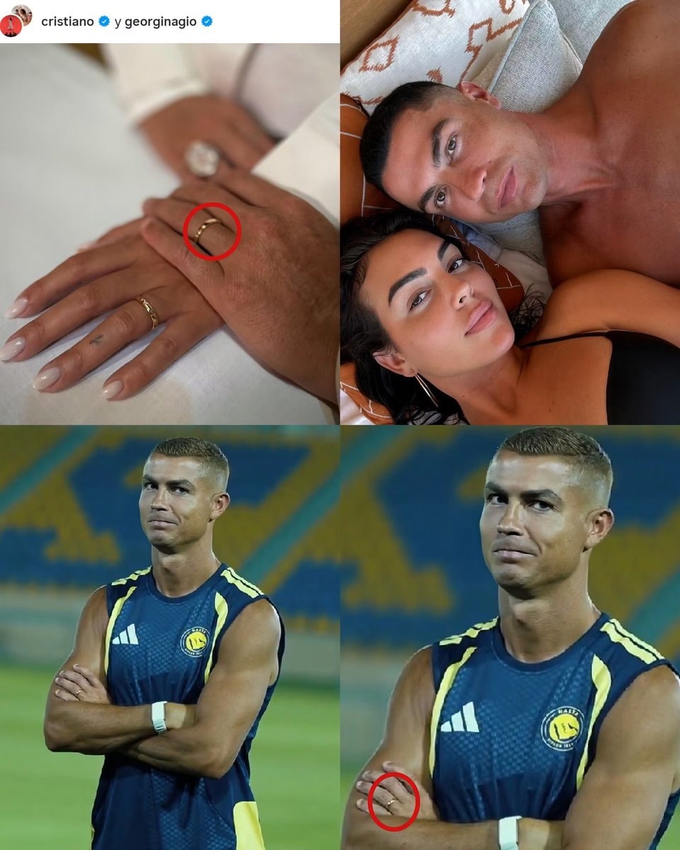 Cristiano Ronaldo wedding ring training Cristiano Ronaldo wedding ring training