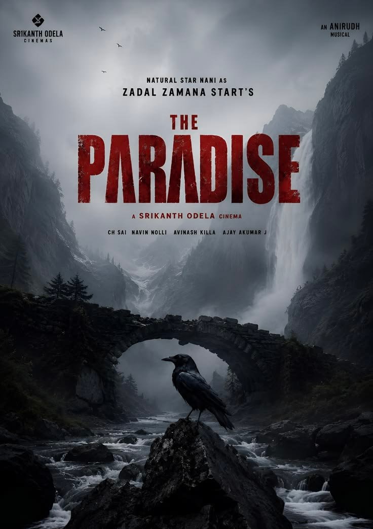 The Paradise movie poster Nani